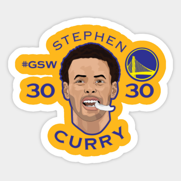 Golden State Warriors Logo Number 30