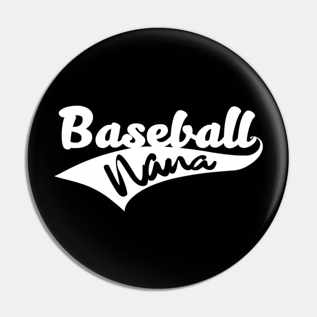 'Baseball Nana' Adorable Baseball Grandmother Gift Pin by ourwackyhome