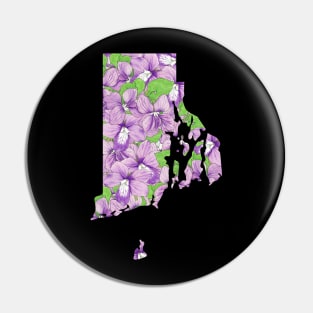Rhode island in flowers Pin