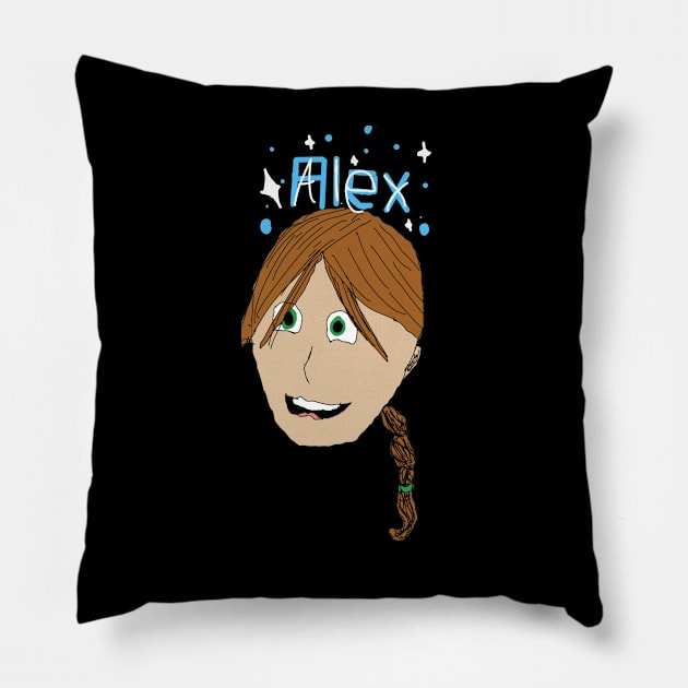 Alex Pillow by Spontaneous Koala