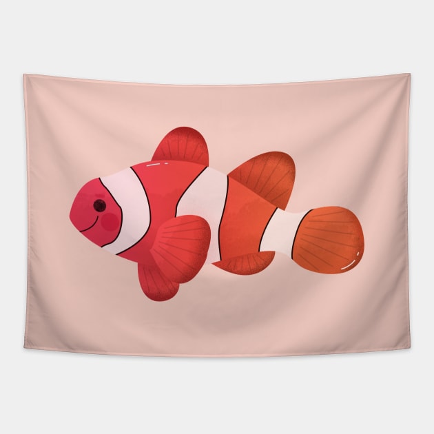 Clownfish Tapestry by theladyernestember