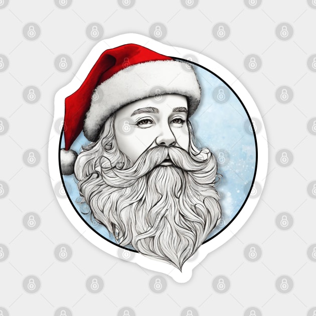 Chirstmas Santa Claus Magnet by DMS DESIGN