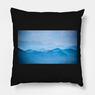 Blue Croatian Hills Pillow