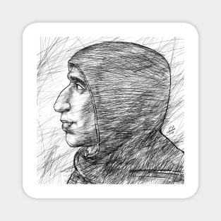 GIROLAMO SAVONAROLA ink portrait Magnet