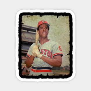 Cesar Cedeno in Houston Astros Magnet