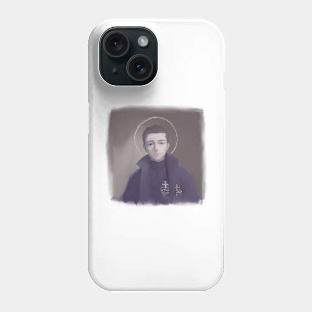 Saint Gabriel of Our Lady of Sorrows Phone Case by HappyRandomArt