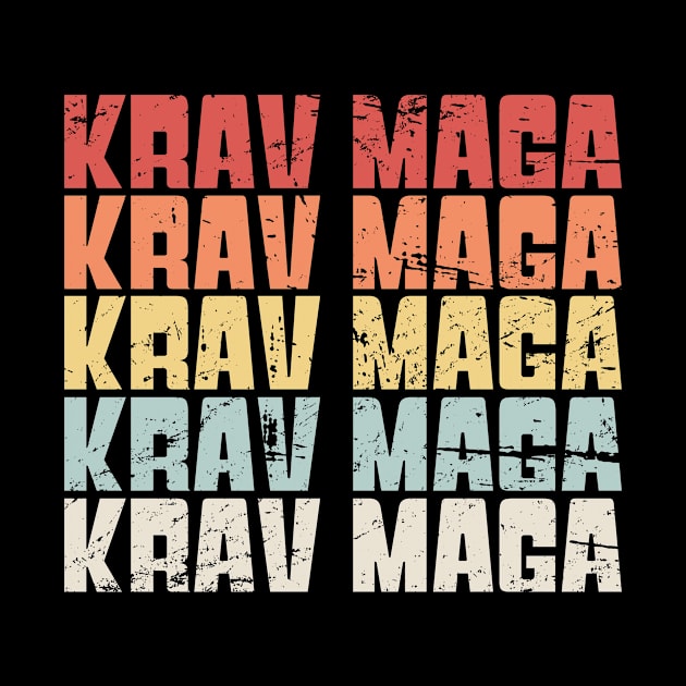 Vintage KRAV MAGA Martial Arts by MeatMan