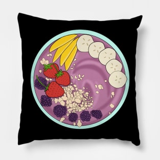 Acai Bowl Pillow