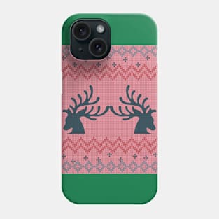 Pink Ugly Christmas Sweater Phone Case