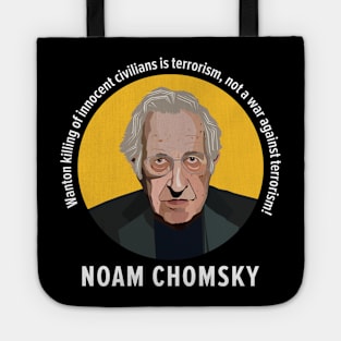 Noam Chomsky's Wisdom: Defining Terrorism in the Modern World Tote