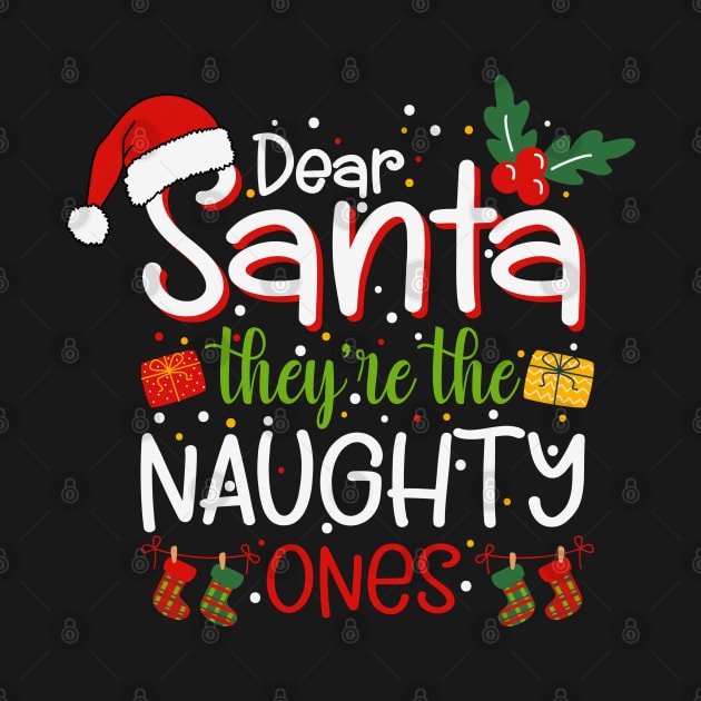 Dear Santa They Are The Naughty Ones by V-Edgy