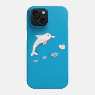 A dolphin and is friends Phone Case