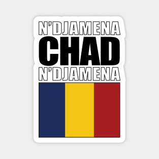 Flag of Chad Magnet