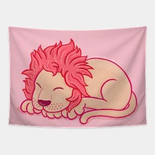 The Lion sleeps tonight Tapestry