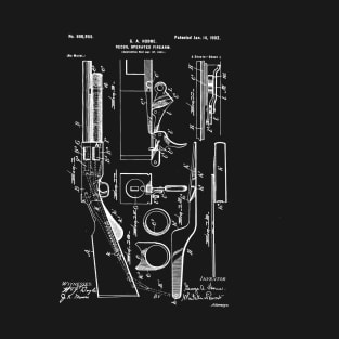 Semi-automatic Rifle Remington Model 8 Patent T-Shirt