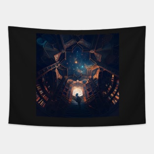 Eternal Gods Library Tapestry