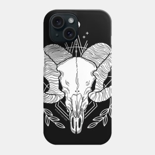 Ram Skull Phone Case