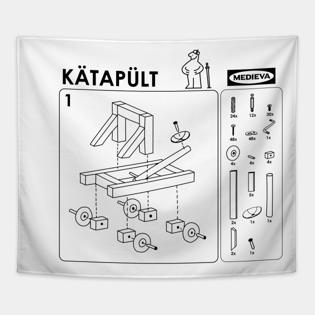 Katapult Ikea Tapisserie Teepublic Fr