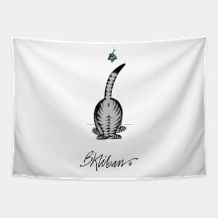 B Kliban Cat Tapestry