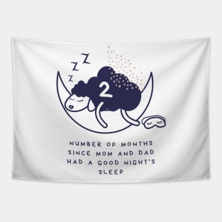 Baby funny quote Tapestry