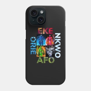 Igbo / African Spirituality : EKE ORIE AFO NKWO By SIRIUSUGOART Phone Case