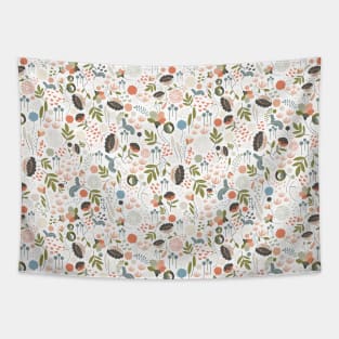 Floral Pattern Tapestry