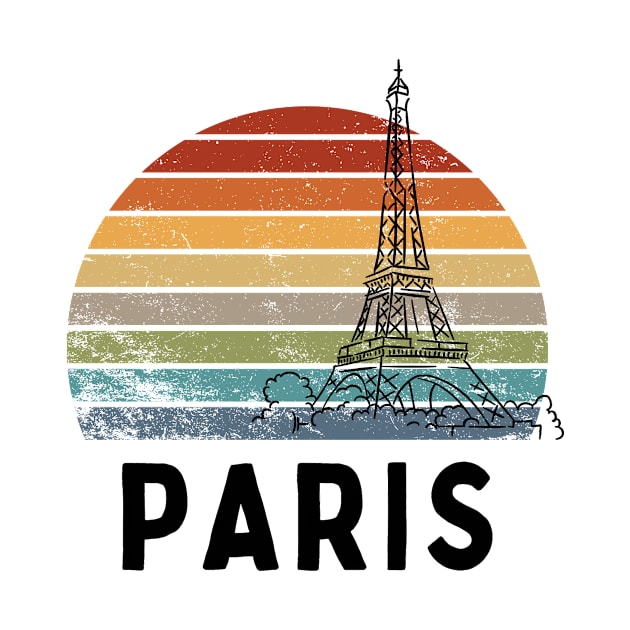 Paris sunset design by IOANNISSKEVAS