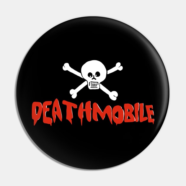 Deathmobile Pin by Wright Art