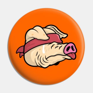 Hot Dog Hog Pin