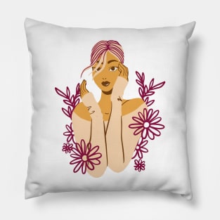 Flower Girl 1 Fall Pillow