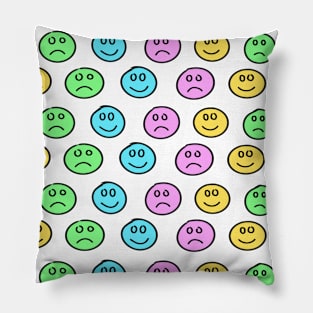 Smiley Faces Pillow