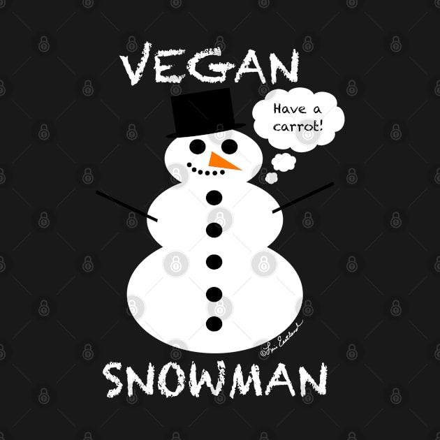 Vegan Snowman by loeye