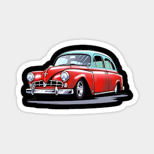 Vintage classic Car Designs Magnet