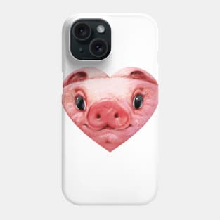 Piggy Heart Phone Case