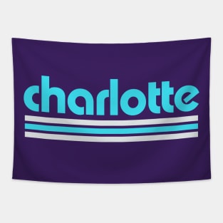 Retro Charlotte Stripes Tapestry