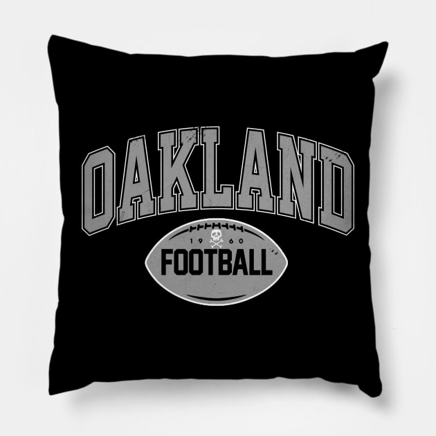 oakland pride Pillow by SmithyJ88