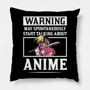 warning may spontaneously start talking about anime Pillow