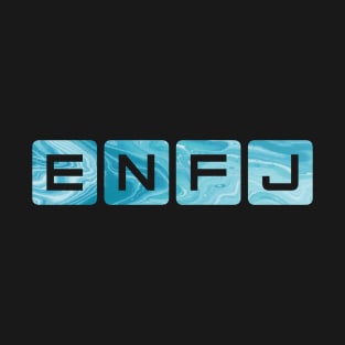 ENFJ Blue Blocks T-Shirt