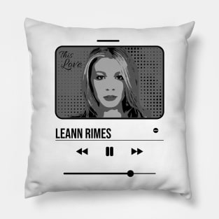 Music player | LeAnn rimes | V.black Pillow