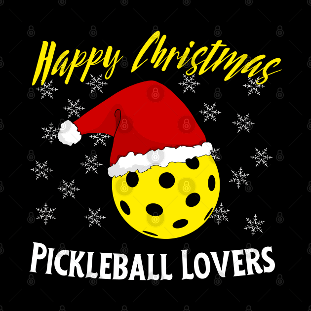 Christmas Pickleball Lovers by DMS DESIGN