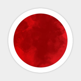 Watercolor Japan Flag Magnet