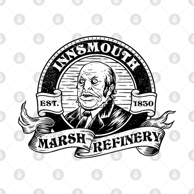 Marsh Refining Company, Innsmouth by Scud"