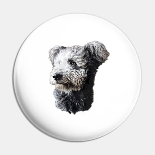 Pumi Dog Pin