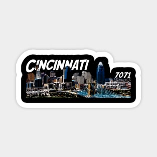 Cincinnati Comic Book City Magnet