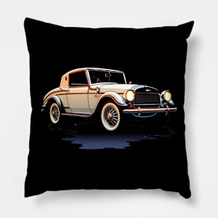 Vintage classic Car Designs Pillow