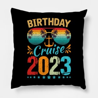 Birthday Cruise Squad Birthday Party Cruise Squad 2023 Pillow