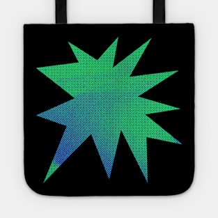 Retro Comic Burst Design Tote