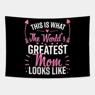 Best Mom Best Mother Tapestry