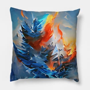 Ice and Fire Pillow