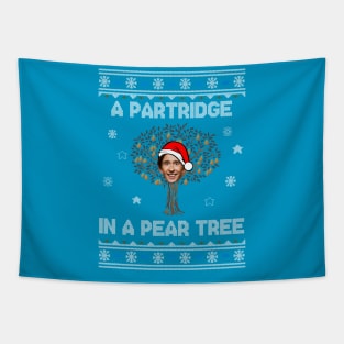 Alan Partridge In A Pear Tree Christmas Tapestry